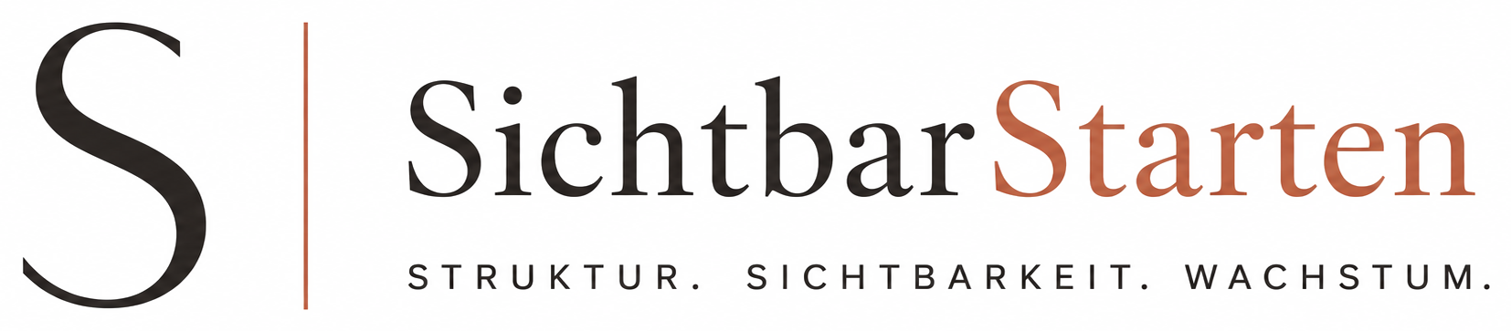 SichtbarStarten – Struktur. Sichtbarkeit. Wachstum.